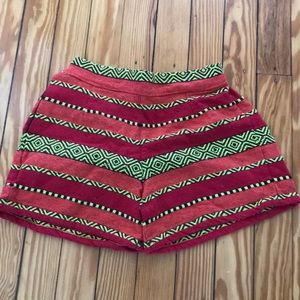 Boho Woven Shorts